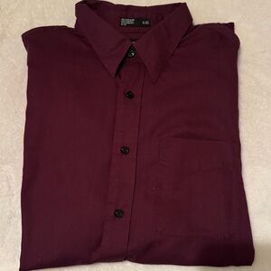 💙 Haggar Long Sleeve Button Down